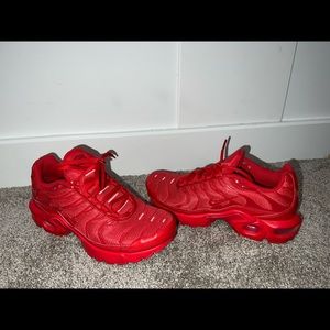 Red Nike Air Maxes
